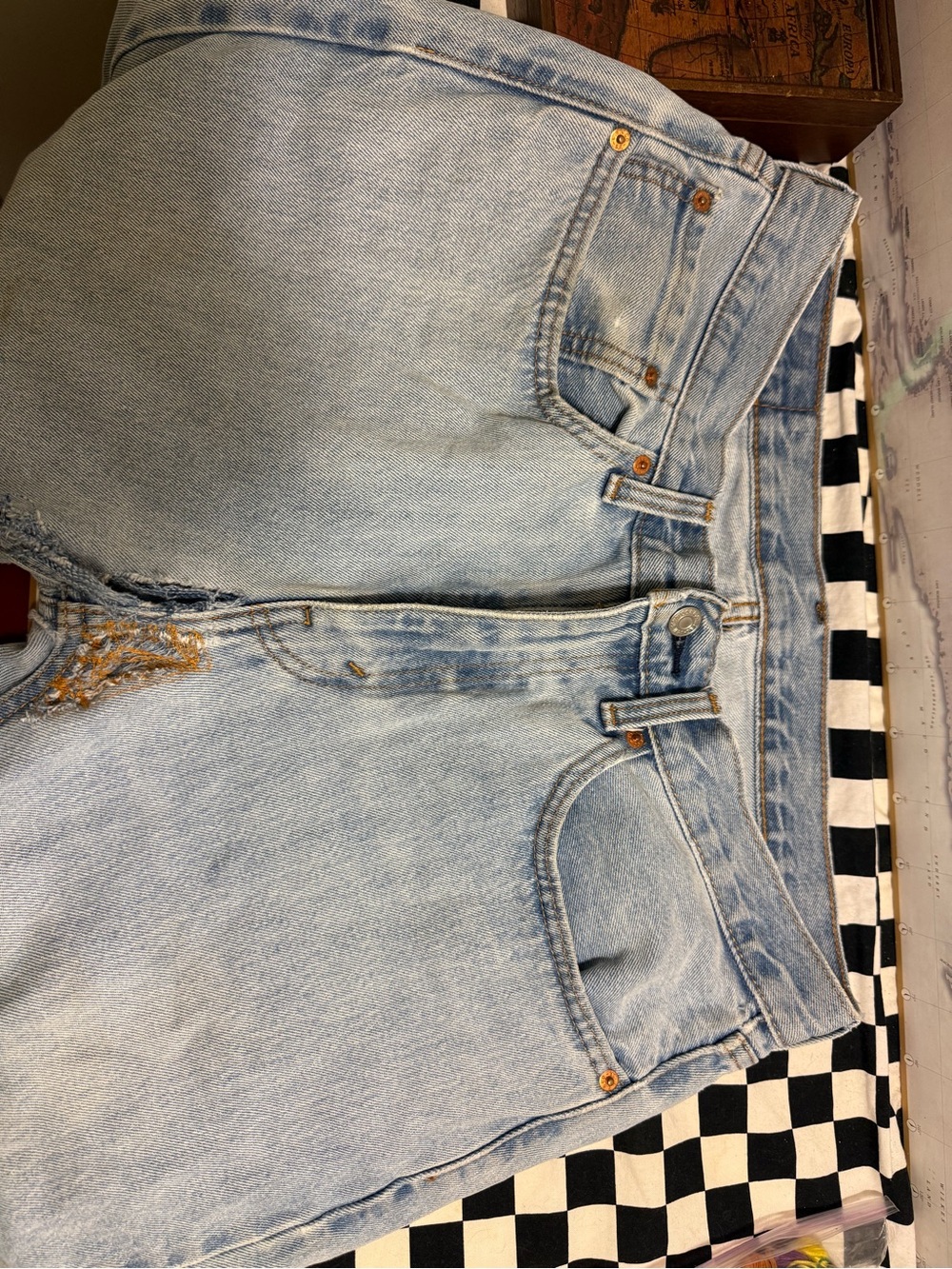 Levi's Light Blue High-Rise Women's Denim Jeans